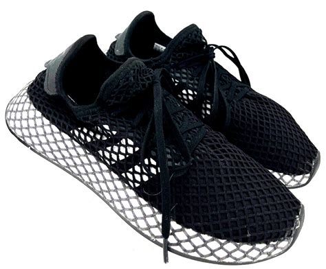 Adidas deerupt black mesh